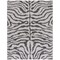 Safavieh Outdoor Cy8444-37612 Courtyard Grey / Black Rug Area Rug Carpet Shag